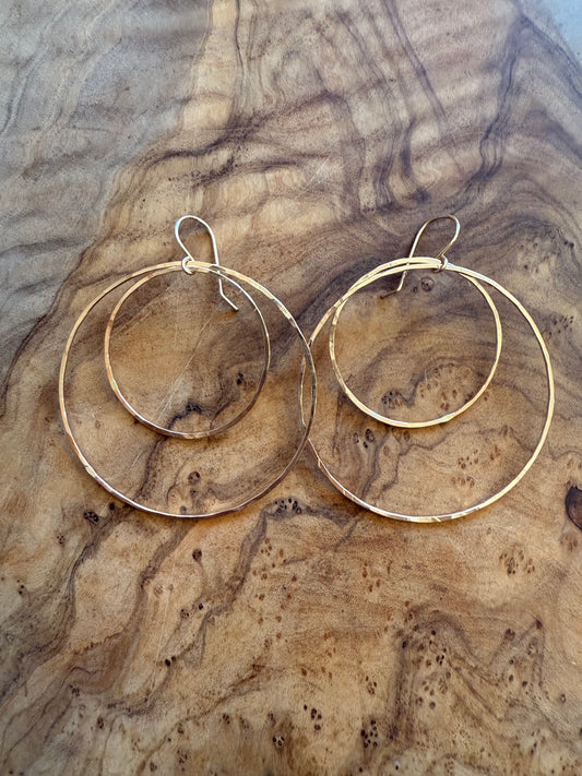 JANE double hoops