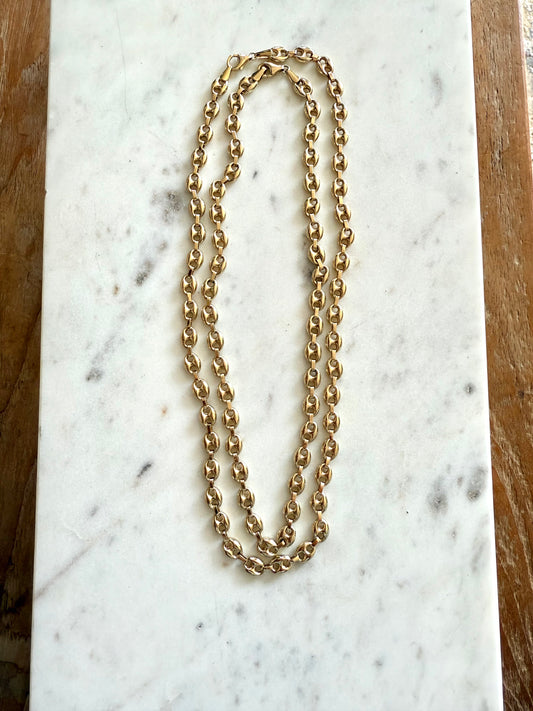 Mariner Puff Chain 14k