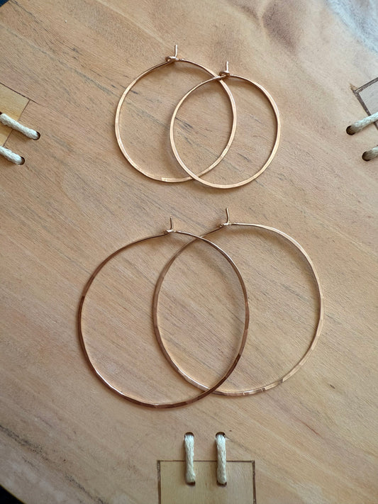 NIKKI hoop earrings