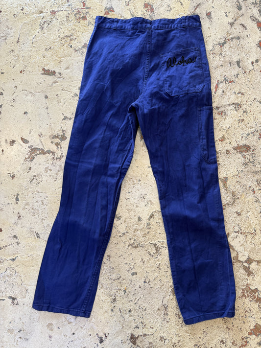 Vintage French Workwear Trousers