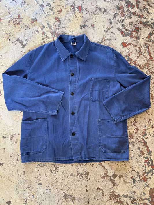 PC BLK LBL VNTG Harringbone weave