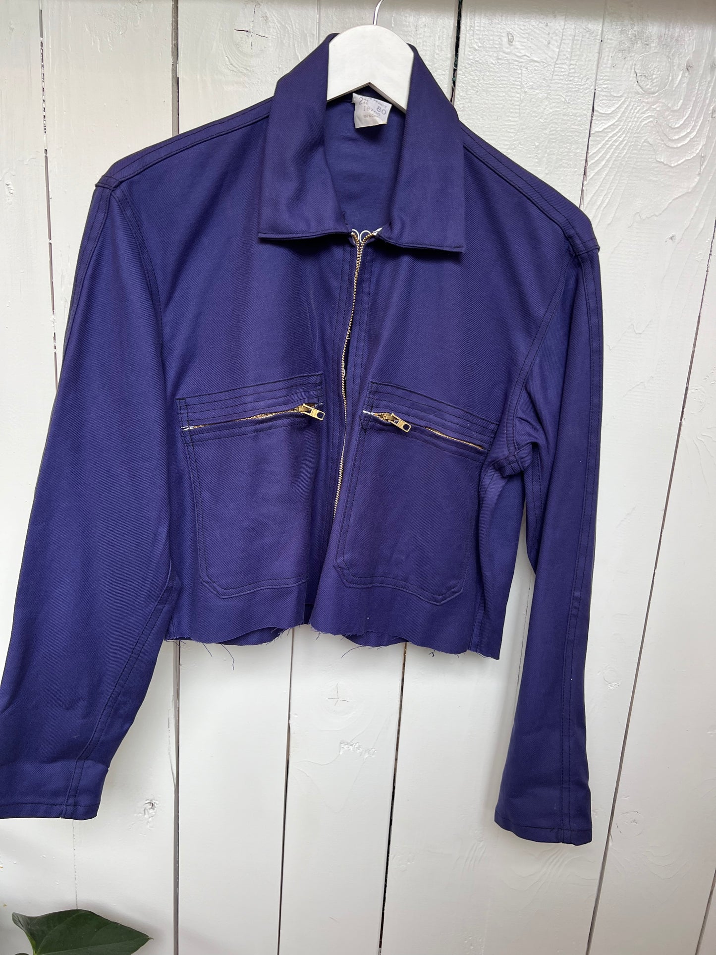 Vintage Bleus Jacket Cropped