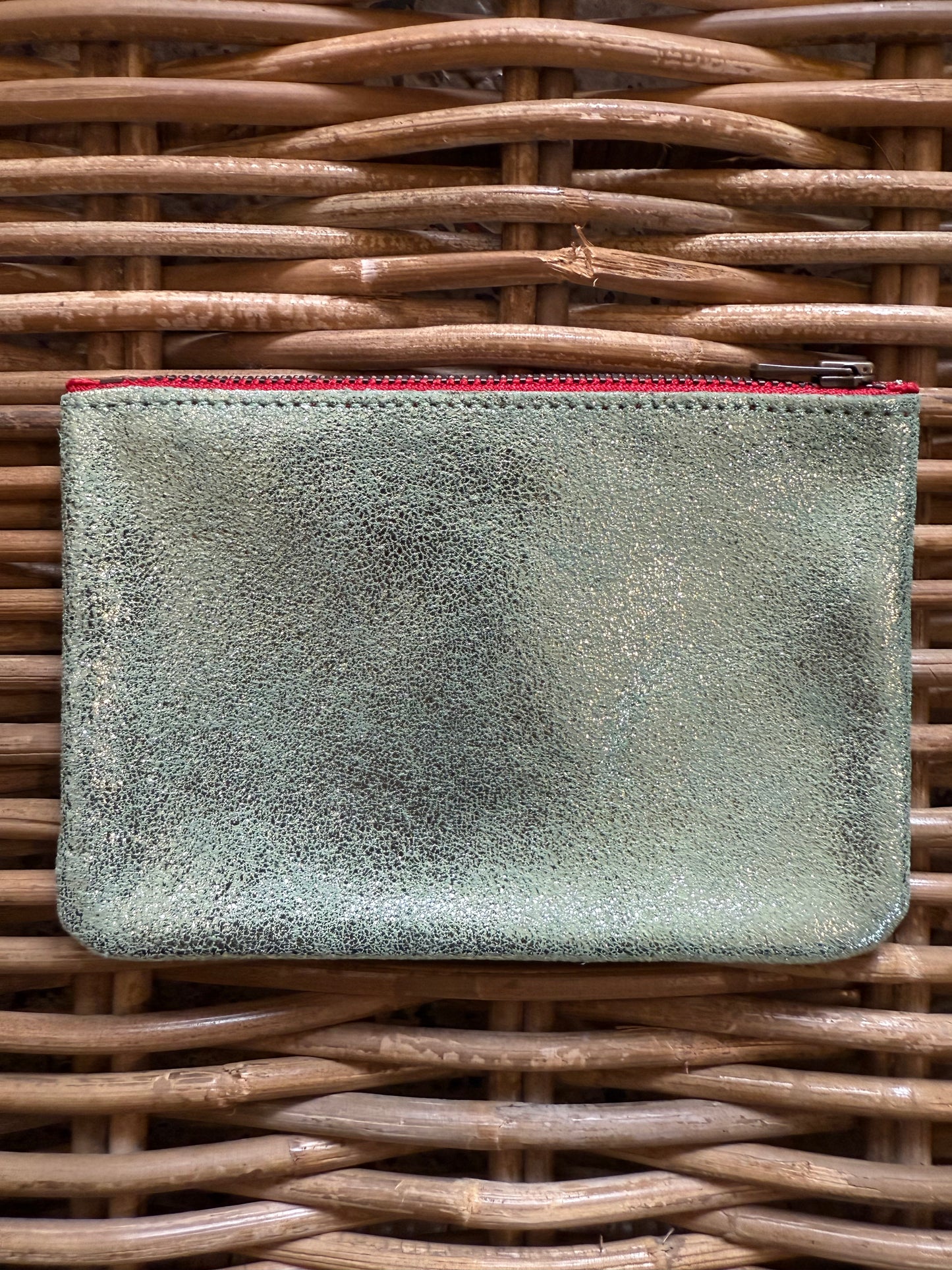 Leather Zipper Pouch XS