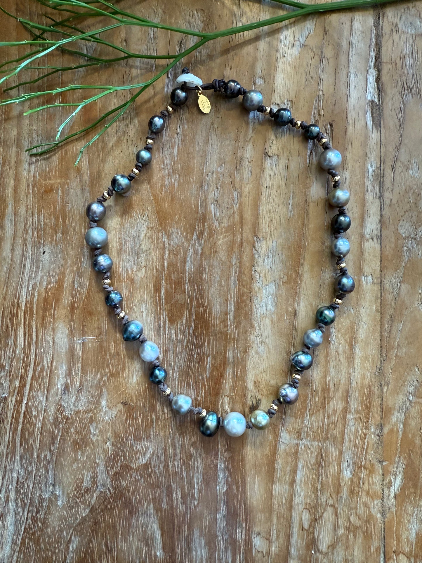 Camilla Tahitian pearl necklace
