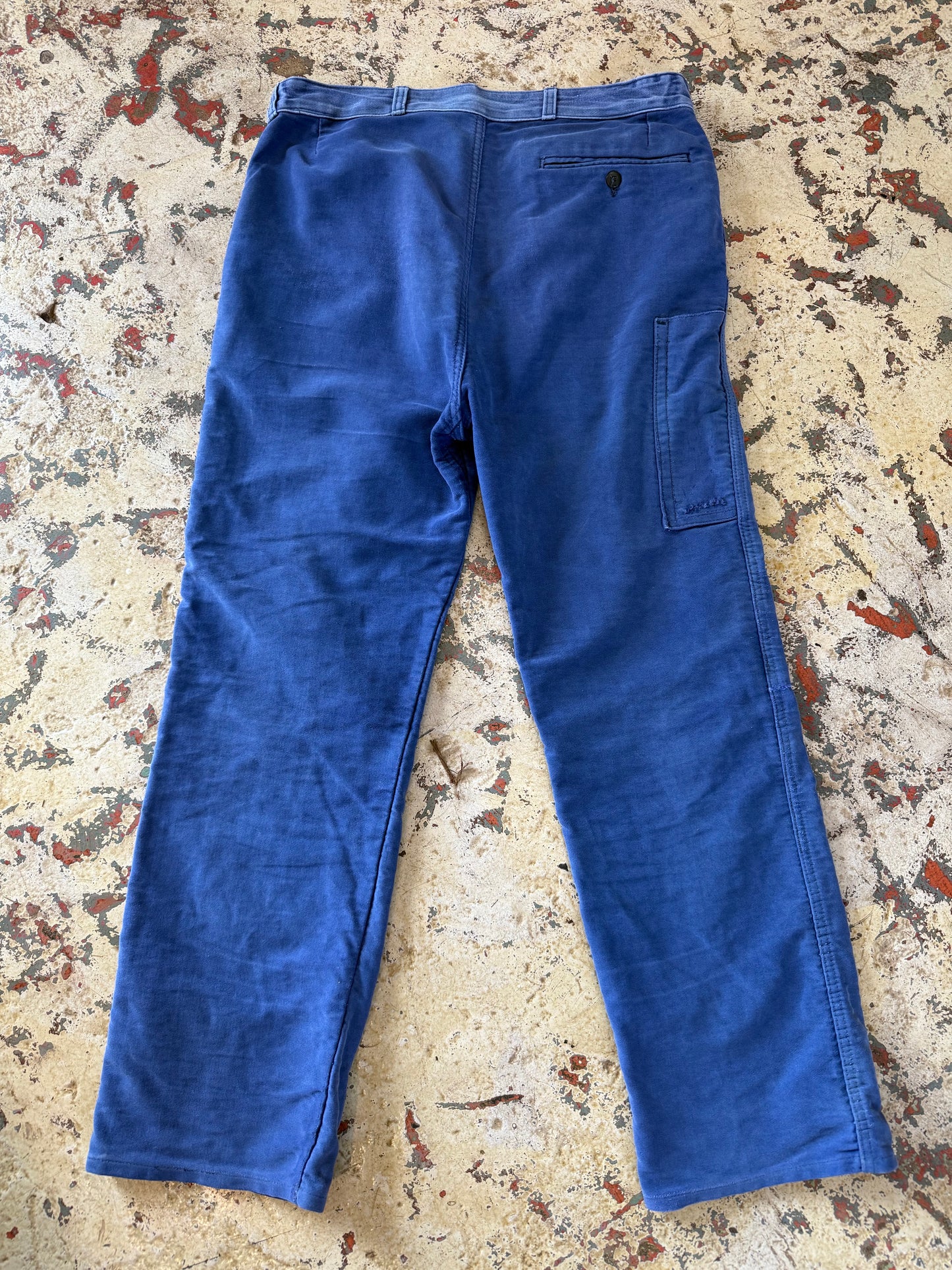 BLK LBL VNTG French Moleskin Bleu De Travial Trousers
