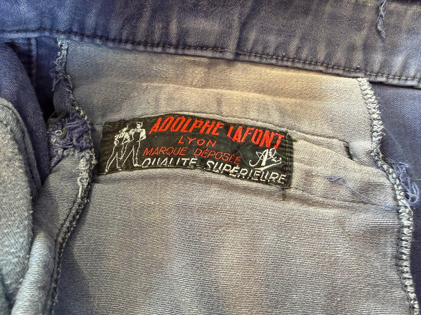 BLK LBL VNTG French Moleskin Bleu De Travial Trousers