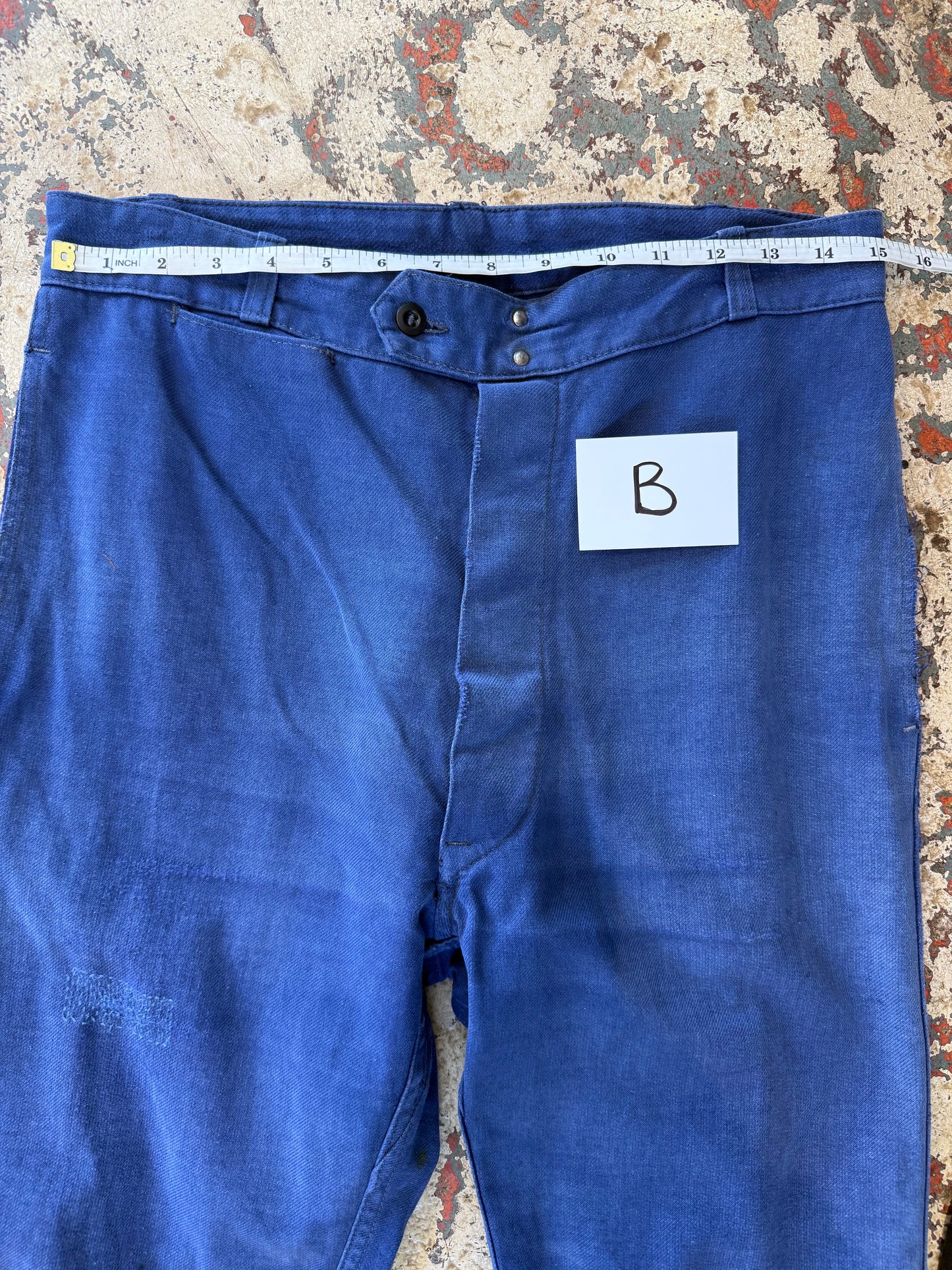 BLK LBL VNTG French Bleu De Travial Trousers