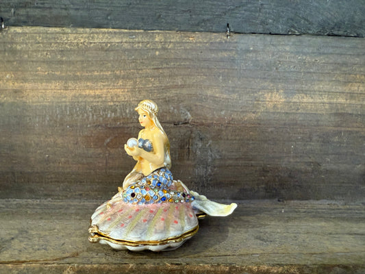 Mermaid Enamel Keepsake