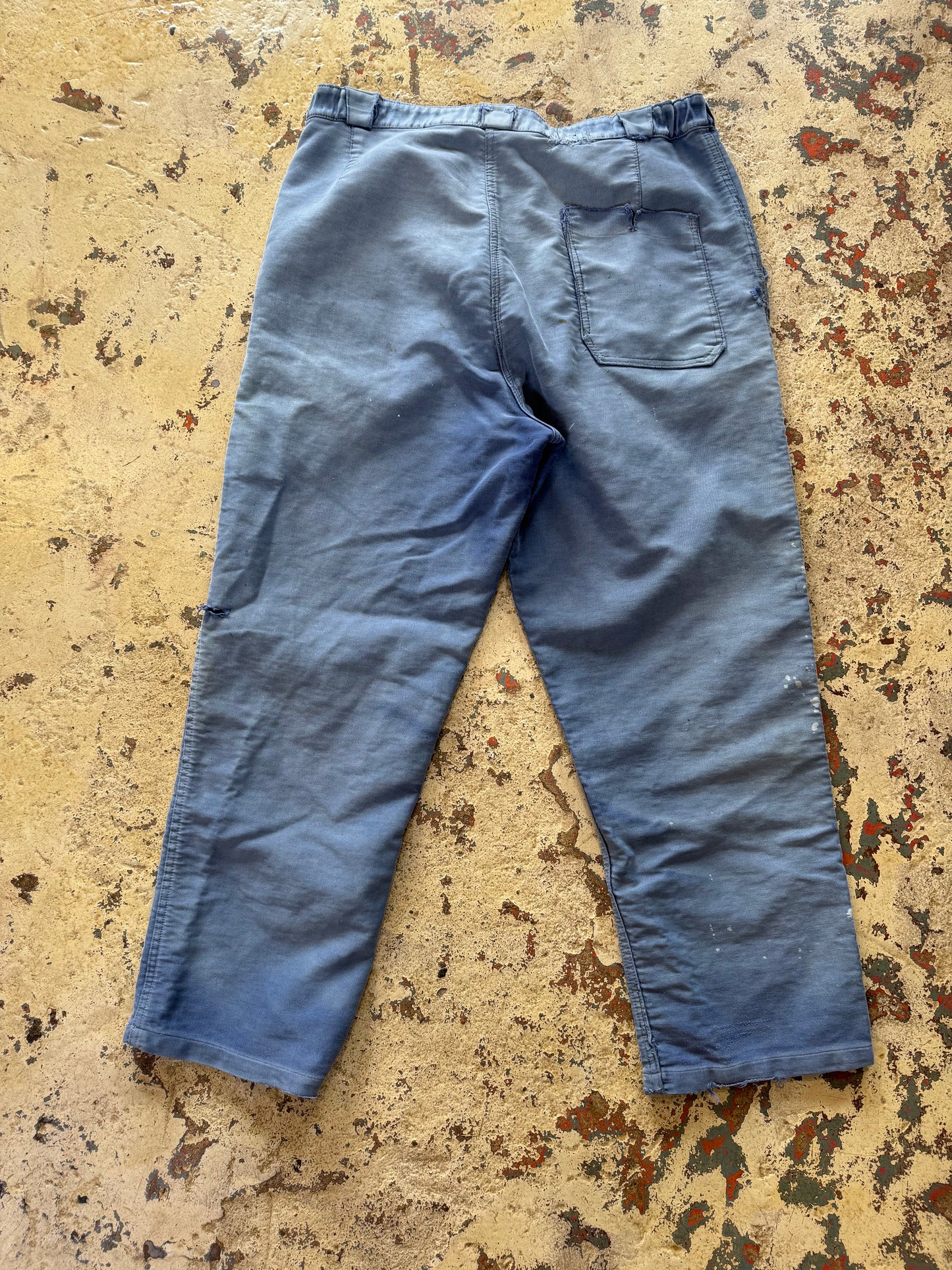 Moleskin Trousers Vintage French Workwear