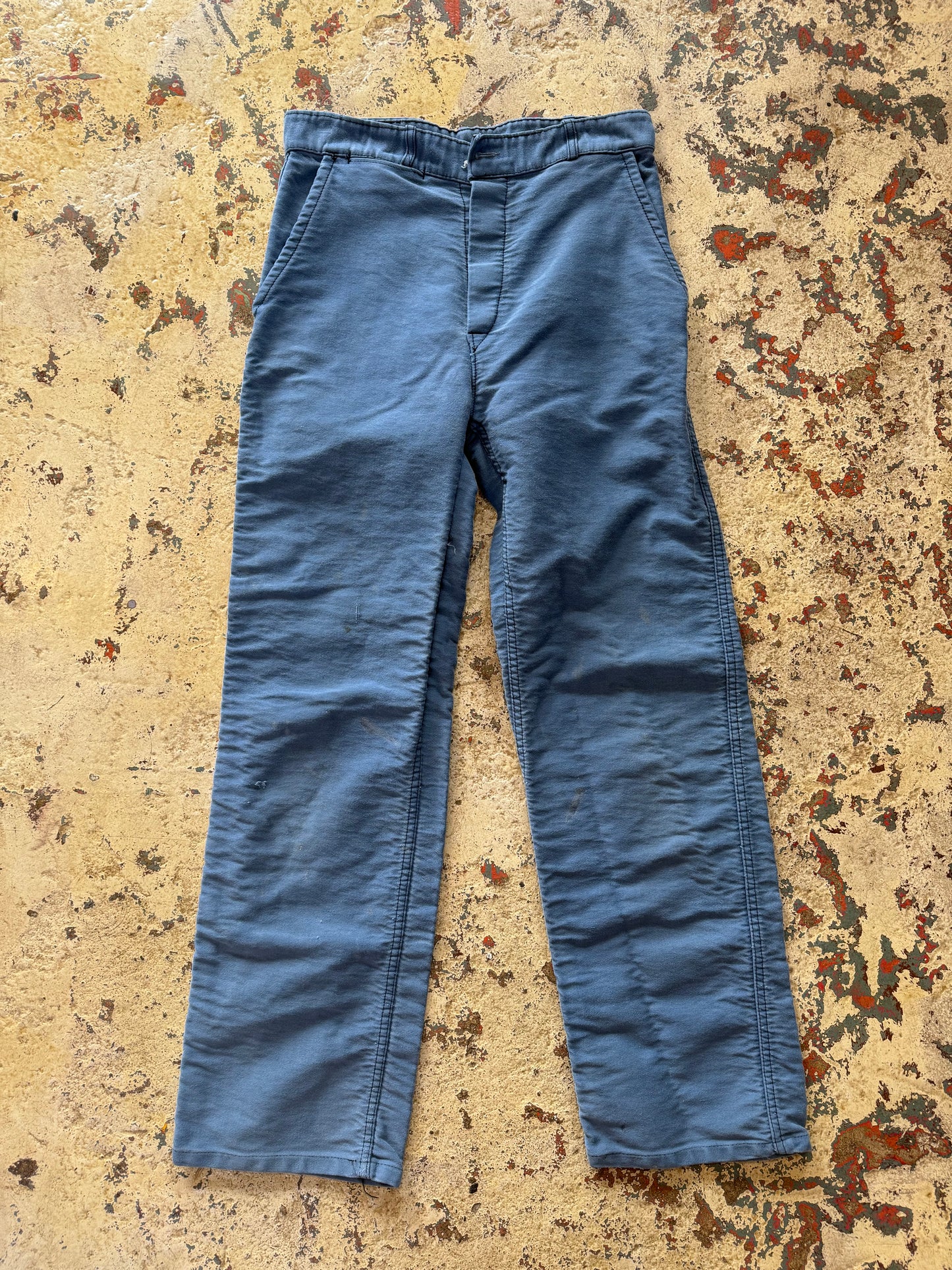 Moleskin Trousers Vintage French Workwear