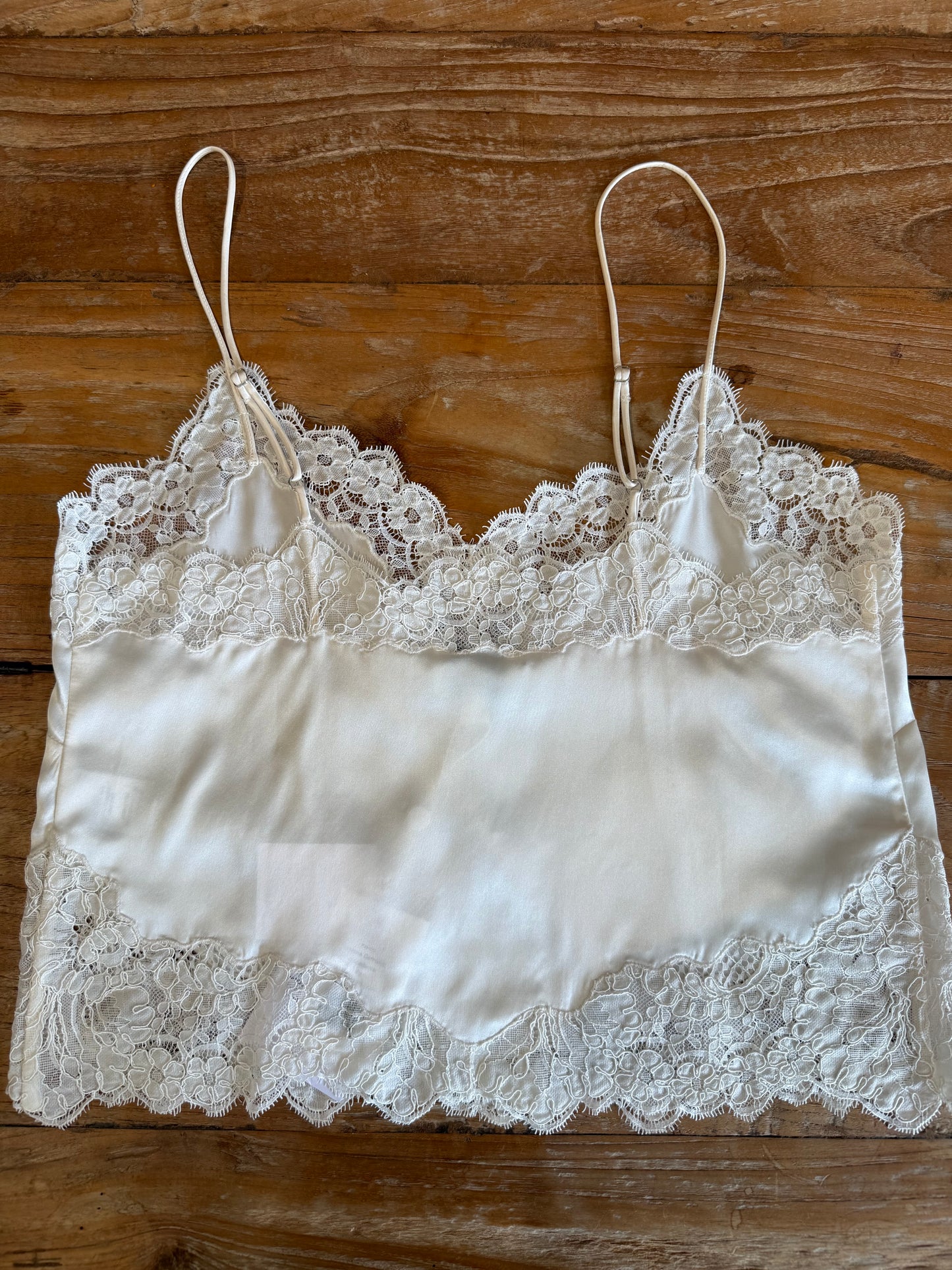 Malena Camisole Macadamia Silk