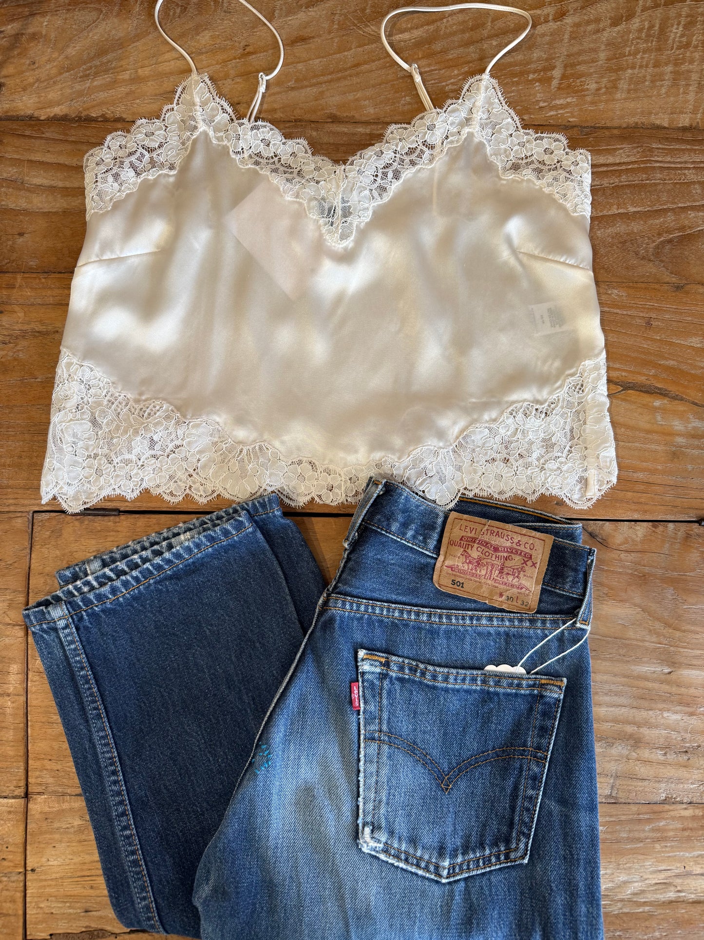 Malena Camisole Macadamia Silk