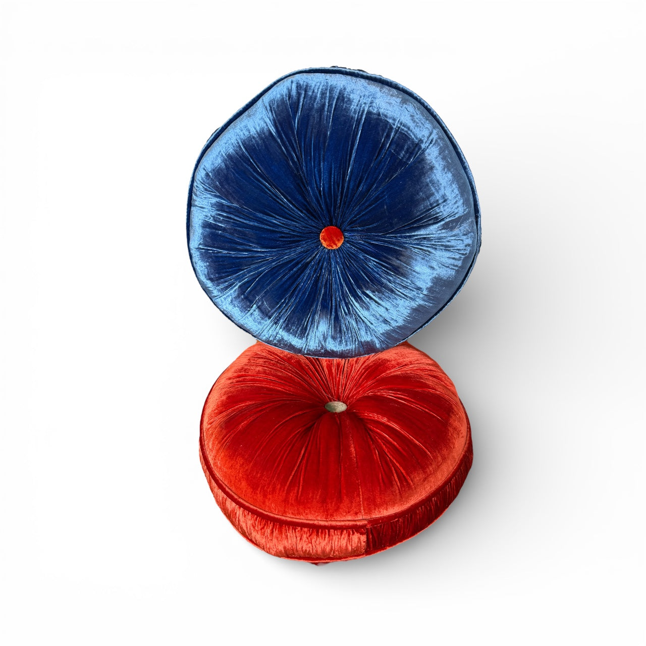 Silk + Velvet Luxury Round Pillow