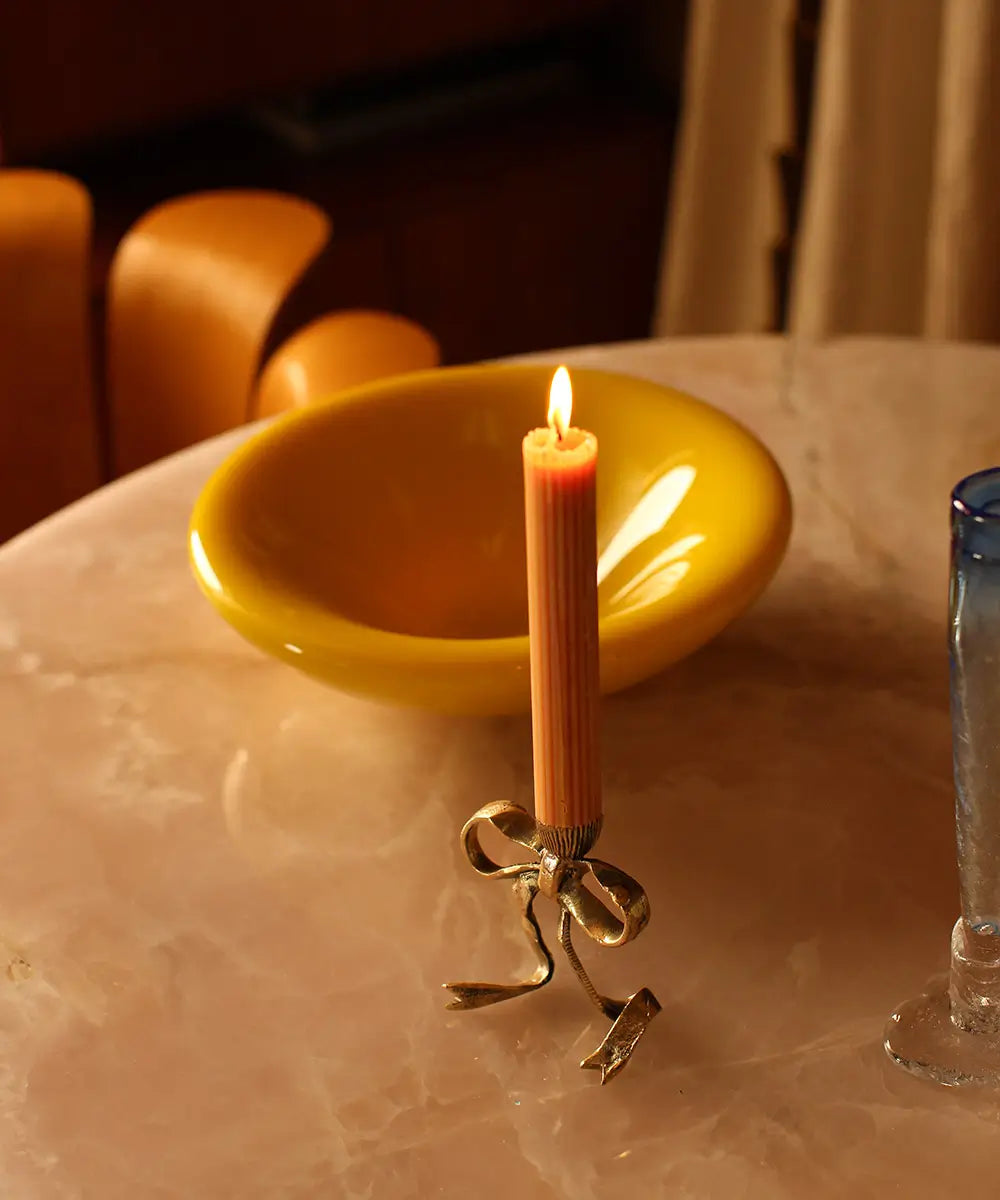 Ribbon Candle Holder