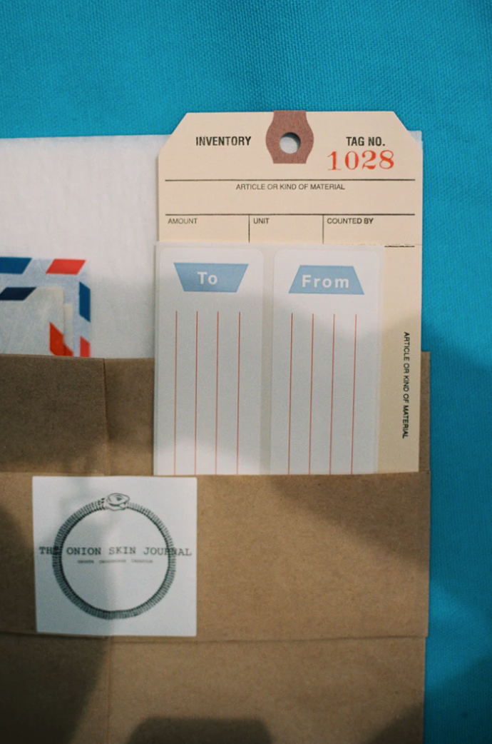 The Onion Skin Vintage Stationery Set