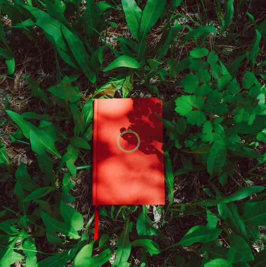 The Onion Skin Journal Ouroboros Red