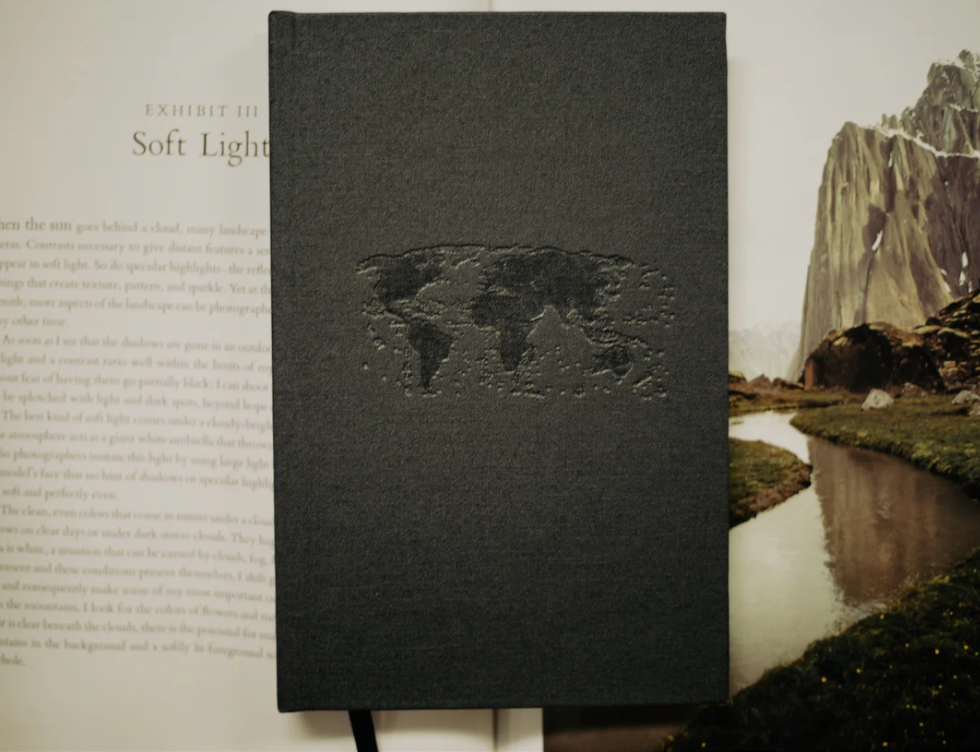 The Traveller's Onion Skin Journal Charcoal
