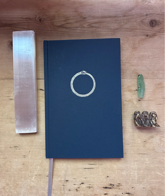 The Onion Skin Journal Ouroboros Indigo Blue