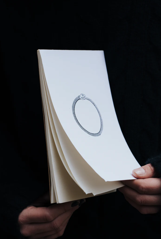 Notepad made with Onion Skin Paper