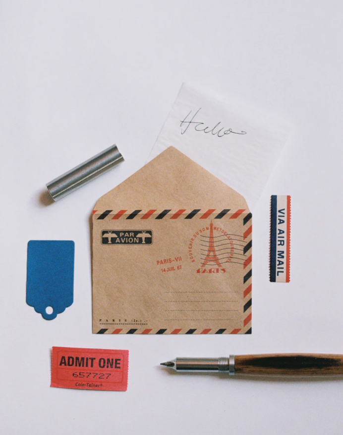 The Onion Skin Vintage Stationery Set