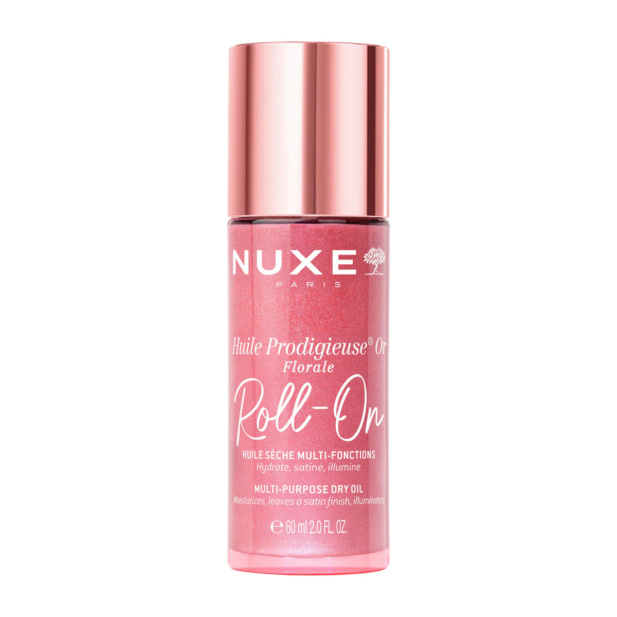 NUXE PINK Dry Shimmer Oil Roll On