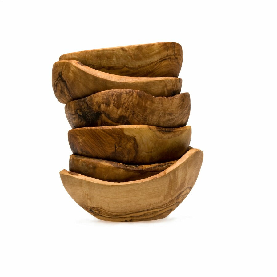 Olive Wood Aperitif Bowl