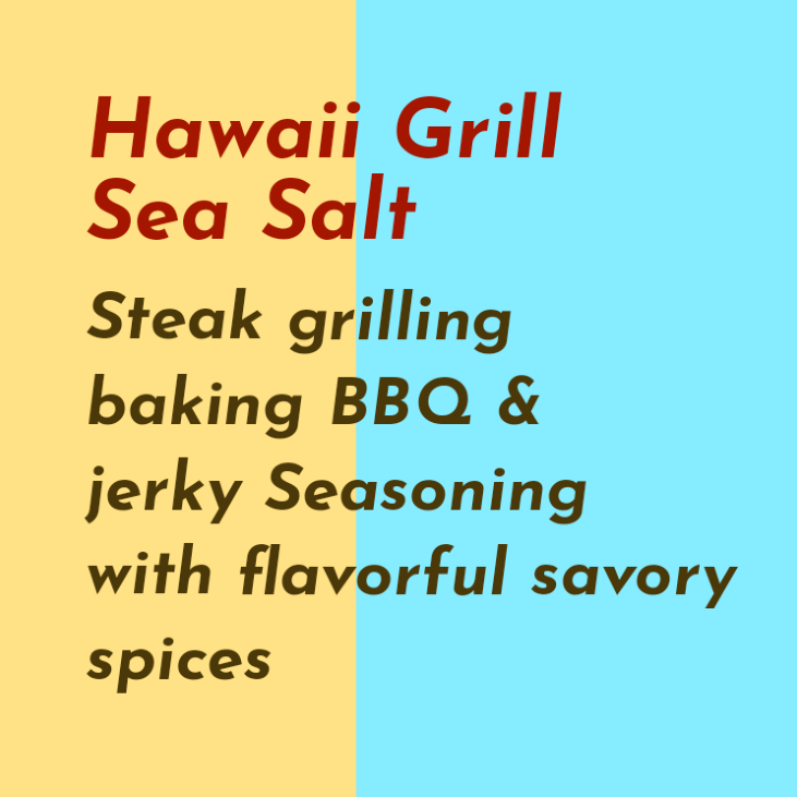 Hawaii Grill Sea Salt