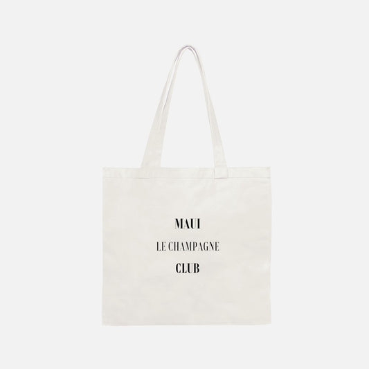 MAUI LE CHAMPAGNE CLUB Tote