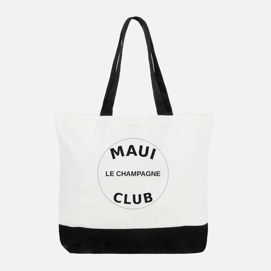 MAUI LE CHAMPAGNE CLUB Large Tote