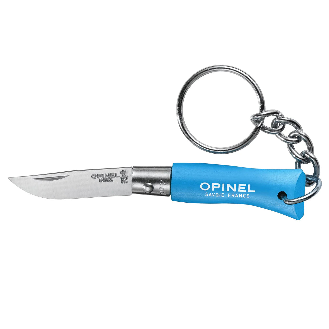 Opinel No.02 Stainless Steel Keychain