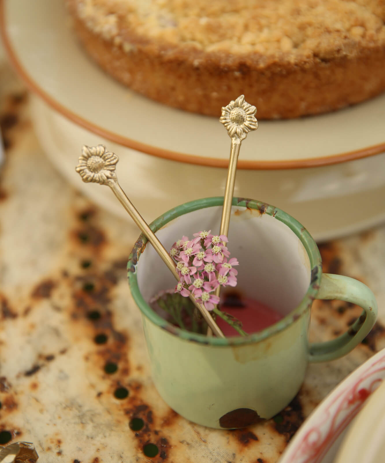 Sunflower Teaspoon Set