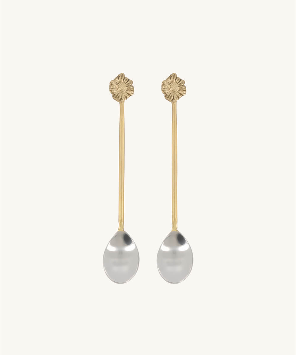 Sunflower Teaspoon Set